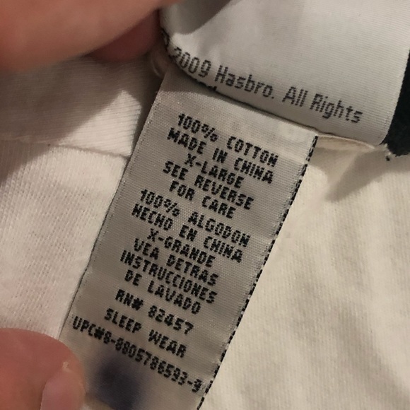 2009 Transformers Autobots Promo Sleep Shirt - Picture 5 of 5